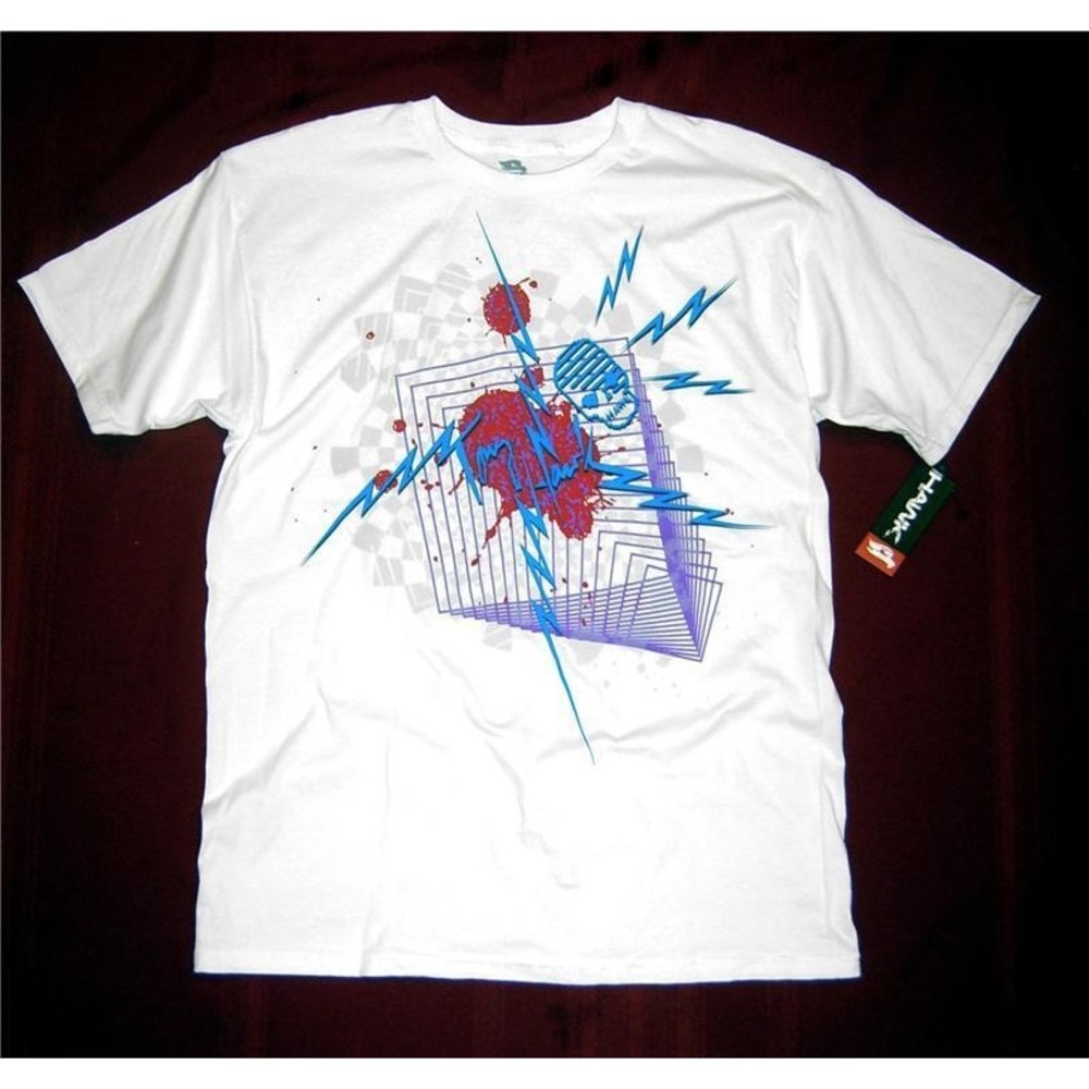 TONY HAWK T Shirt Mens Skateboarding RIDE MY LIGHTENING Skater New Oid Stock